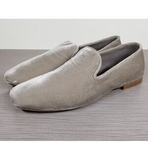 Vince Bray Loafer, Shell (Light Beige) Velvet, Womens Size 7.5 US / 37.5